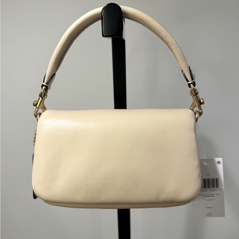 Coach Pillow Tabby 18 Ivory NWT - Picture 8 of 10